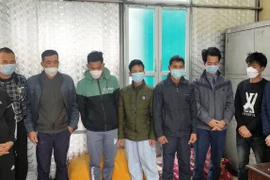 Các đối tượng đánh bạc bị bắt giữ trong chuyên án 2022V.