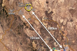 Houthi tiếp tục phóng UAV tấn công căn cứ không quân Ả rập Xê út