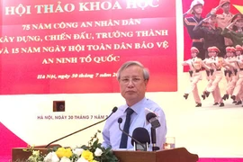 Giữ vững vai trò lãnh đạo của Đảng đối với Công an nhân dân