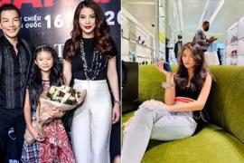 Thừa hưởng nét đẹp và sắc vóc của bố mẹ, ái nữ nhà Trương Ngọc Ánh khoe sắc ở tuổi 13