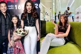 Thừa hưởng nét đẹp và sắc vóc của bố mẹ, ái nữ nhà Trương Ngọc Ánh khoe sắc ở tuổi 13