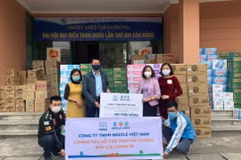 Tiếp nguồn dinh dưỡng – trao gửi yêu thương đến trẻ em cách ly những ngày Tết tại vùng dịch