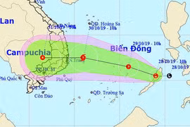 Biển Đông xuất hiện vùng áp thấp, có thể mạnh thành bão