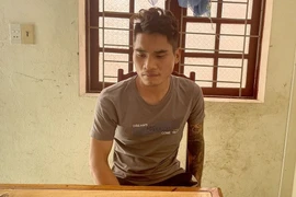 Siêu trộm Nguyễn Văn Hai tại cơ quan công an. Ảnh: Công an tỉnh Thanh Hóa.