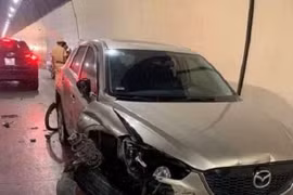 Khống chế nam thanh niên lái “xế hộp” gây tai nạn liên hoàn trong hầm Hải Vân