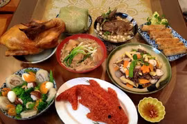 Dịch vụ cỗ cúng ông Công, ông Táo “ăn” khách