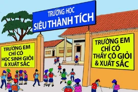 "Mẹ ơi, học được điểm 10 mệt lắm"