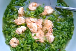  Canh thiên lý giảm rôm sảy