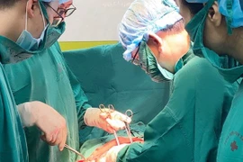 Hình ảnh u tuyến yên trên phim của bệnh nhân.