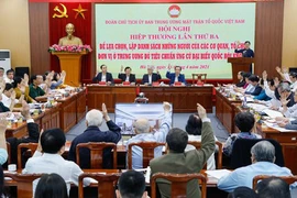 Chốt danh sách ứng cử đại biểu Quốc hội khoá XV ở Trung ương