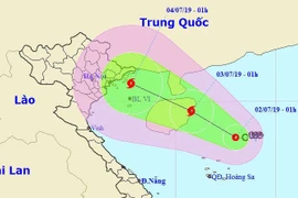Áp thấp nhiệt đới đang mạnh lên thành bão
