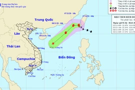 Bão số 11 gây sóng lớn và gió giật mạnh trên biển