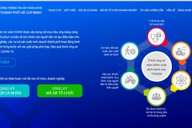Trang chủ Cổng thông tin An toàn Covid vừa được Sở Thông tin và Truyền thông TPHCM đưa vào vận hành.