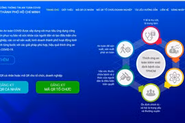 Trang chủ Cổng thông tin An toàn Covid vừa được Sở Thông tin và Truyền thông TPHCM đưa vào vận hành.