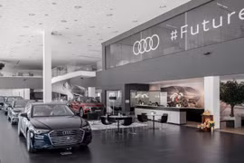 Audi Tân Bình - Trung tâm dịch vụ lớn nhất của Audi tại Việt Nam.