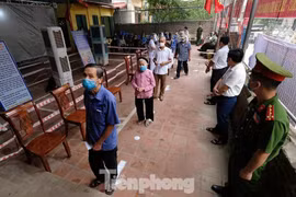 Hà Nội: Hơn 95% cử tri đi bầu cử lại tại địa phương có sự cố gian lận phiếu bầu