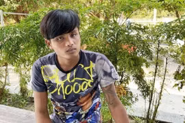 Đối tượng Chau Đươnl bị cơ quan công an bắt giữ.