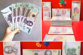 In hình tiền lên bao lì xì có vi phạm pháp luật không?