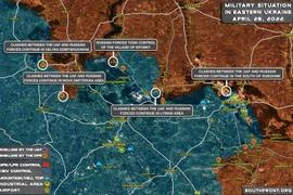 Giao chiến ác liệt ở Izyum, quân đội Ukraine thương vong nặng nề