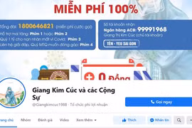 Fanpage “Giang Kim Cúc và các cộng sự” bị xử phạt 10 triệu đồng
