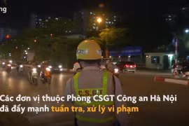 Quán nhậu đông sau giãn cách, CSGT mạnh tay xử lý vi phạm nồng độ cồn