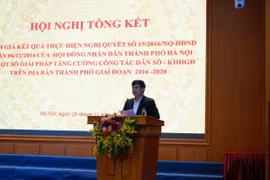 Hà Nội đạt mức sinh thay thế trong độ tuổi sinh đẻ