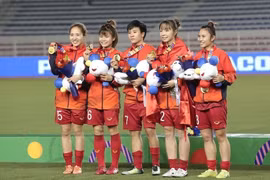 Tuyển nữ Việt Nam sang Hàn Quốc tập huấn