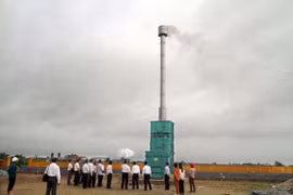 “Kiều rác” sáng chế lò đốt bằng “nguyên liệu không khí”