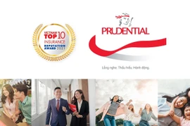  Prudential đạt “Top 10 Công ty bảo hiểm uy tín năm 2021”