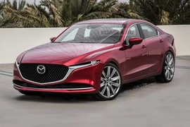 Mazda6 thế hệ mới lộ hình ảnh ngoại thất, nhiều khả năng trang bị động cơ dẫn động cầu sau kiểu BMW