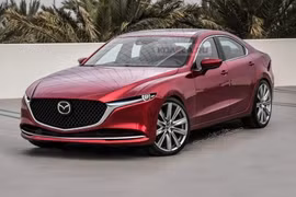 Mazda6 thế hệ mới lộ hình ảnh ngoại thất, nhiều khả năng trang bị động cơ dẫn động cầu sau kiểu BMW