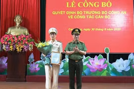 Công bố quyết định bổ nhiệm tân Cục trưởng; Giám đốc Công an tỉnh