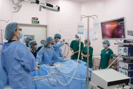 Bệnh viện sản công lập phía Nam đầu tiên ứng dụng nội soi 3D bóc u buồng trứng
