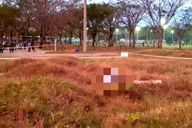 Hiện trường vụ việc.