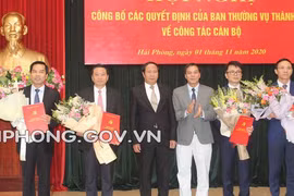 Hải Phòng điều động, bổ nhiệm nhiều lãnh đạo chủ chốt