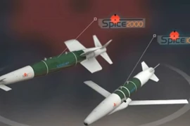 Không quân Israel dùng bom lượn độ chính xác cao Spice 1000 không kích Syria