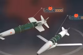 Không quân Israel dùng bom lượn độ chính xác cao Spice 1000 không kích Syria