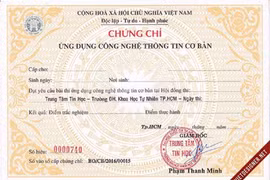 Từ 15/1/2020, cơ sở giáo dục đại học không được tự chủ in phôi chứng chỉ