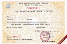 Từ 15/1/2020, cơ sở giáo dục đại học không được tự chủ in phôi chứng chỉ