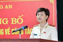Bổ nhiệm nữ Thiếu tướng giữ chức Cục trưởng, Bộ Công an