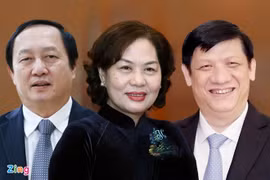 Chính phủ có 3 bộ trưởng, trưởng ngành mới