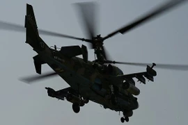 Video trực thăng tấn công Nga tiêu diệt một nhóm khủng bố ở sa mạc tỉnh Homs