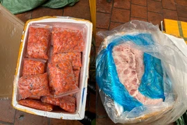 Hà Nội: Thu giữ 5 tấn nầm lợn, trứng non “bẩn” sắp vào bàn nhậu.
