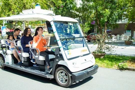 FPT thử nghiệm thành công xe tự hành trong khu đô thị Ecopark