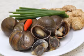 Ốc bươu giúp tăng chiều cao