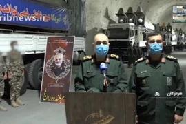 Iran khánh thành căn cứ tên lửa trên vịnh Ba Tư