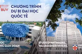 “Du học không gián đoạn” với chương trình Dự bị Đại học Quốc tế của Đại học London 