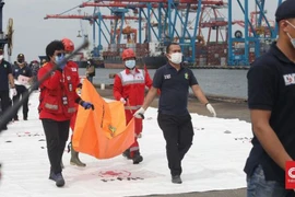 Indonesia tìm thấy nhiều bộ phận thi thể nạn nhân trong vụ rơi máy bay