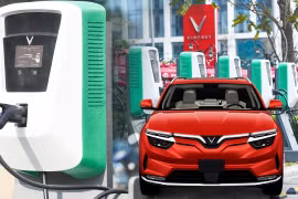 VinFast bắt đầu xây hệ thống trạm sạc nhanh
