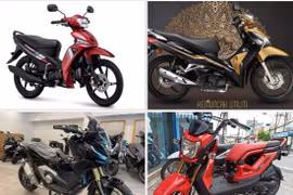 Loạt xe máy mới vừa ra mắt thị trường đầu quý III